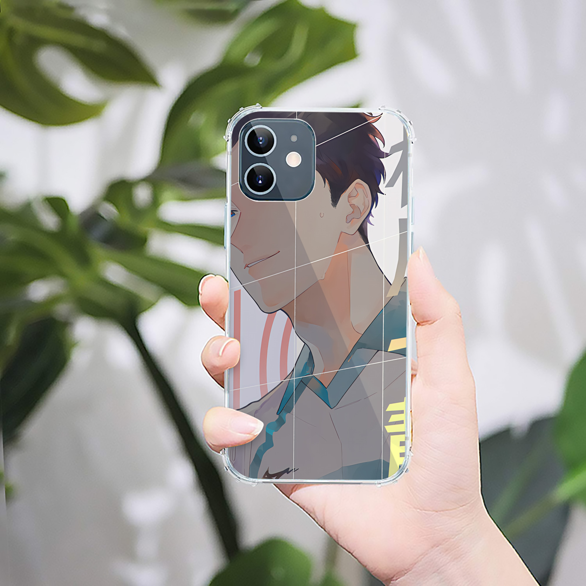 （画像用） ハイキュー!! Haikyu!! 【iPhone 12シリーズ対応】透明スマホケース（クリアソフトケース）